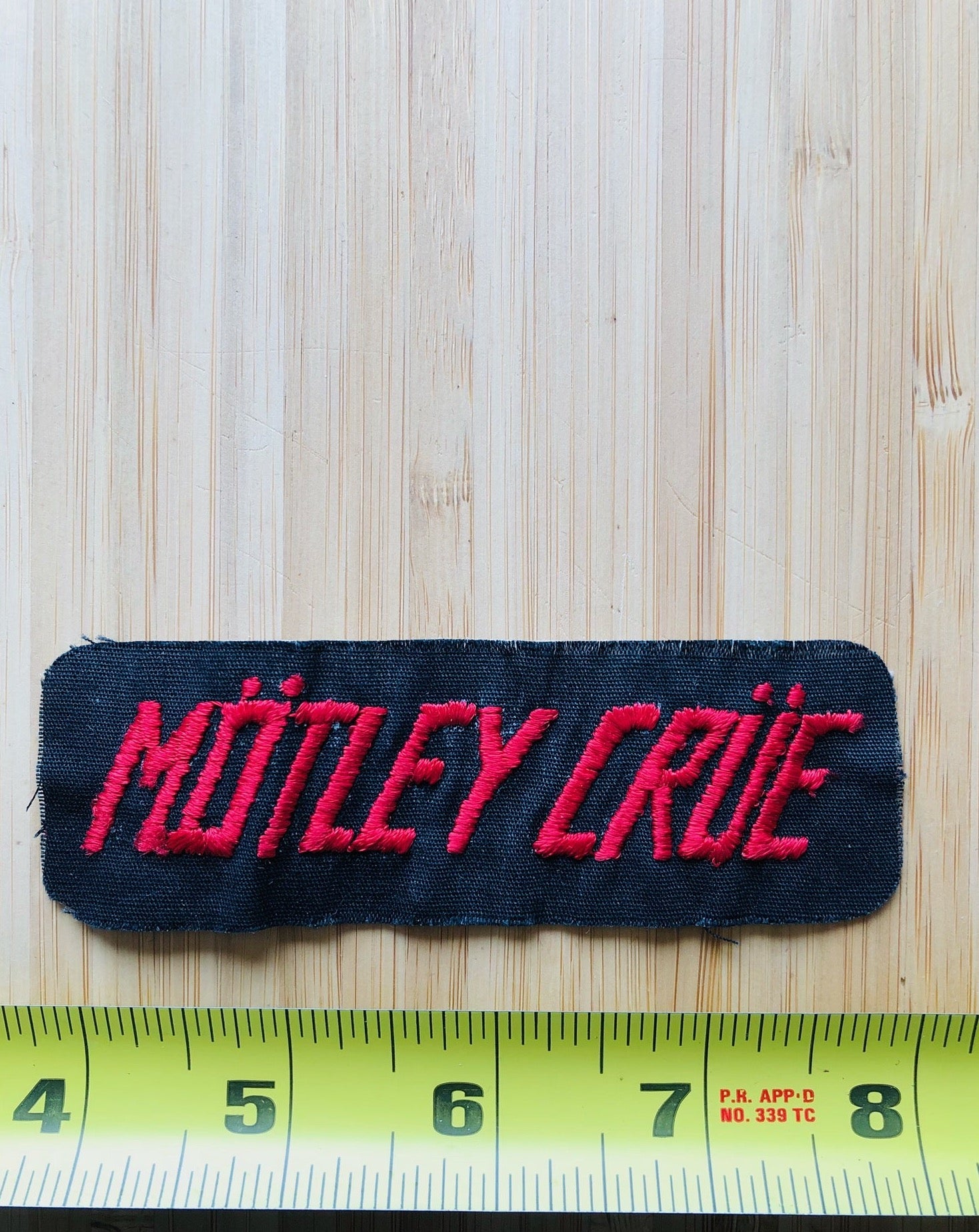Motley Crue - Patch Découpé Avec Logo Dr FeelGood - Foto 4