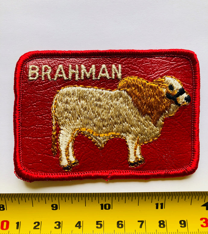 Vintage Brahman Cow Patch