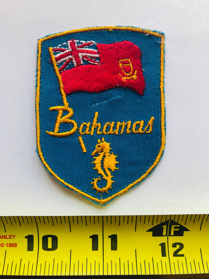 Bahamas Vintage Tourist Patch
