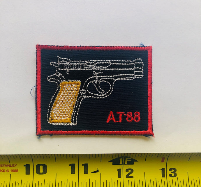 A.T 88 Hand Gun Vintage Patch