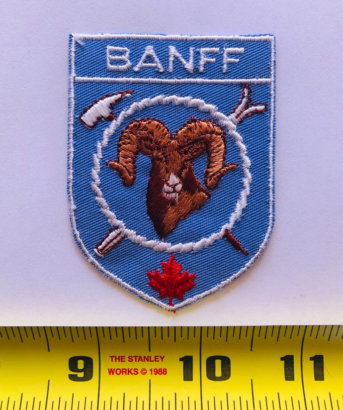 BANFF Vintage Tourist Patch