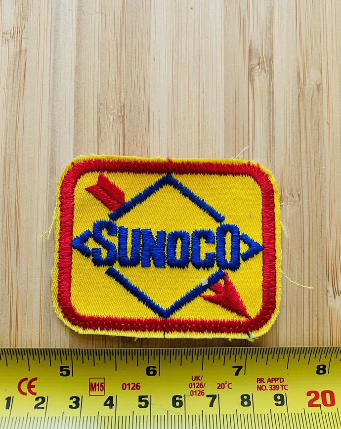 Vintage Sunoco Gas Station Patch