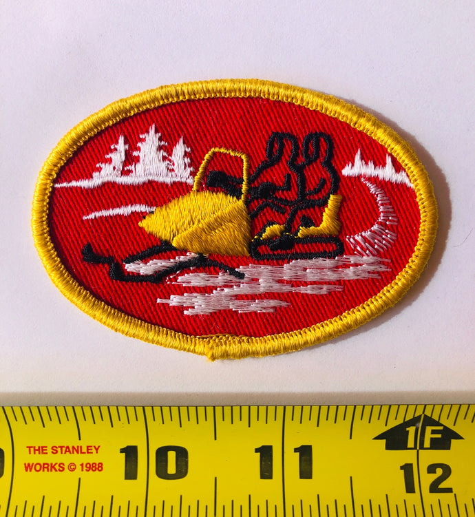 Snowmobile Vintage Patch