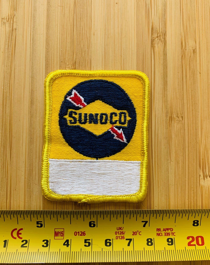Vintage Sunoco Gas Station Patch
