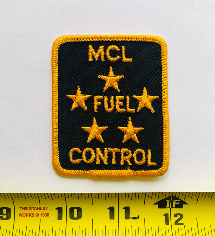 GM MCL Fuel Control Vintage Patch