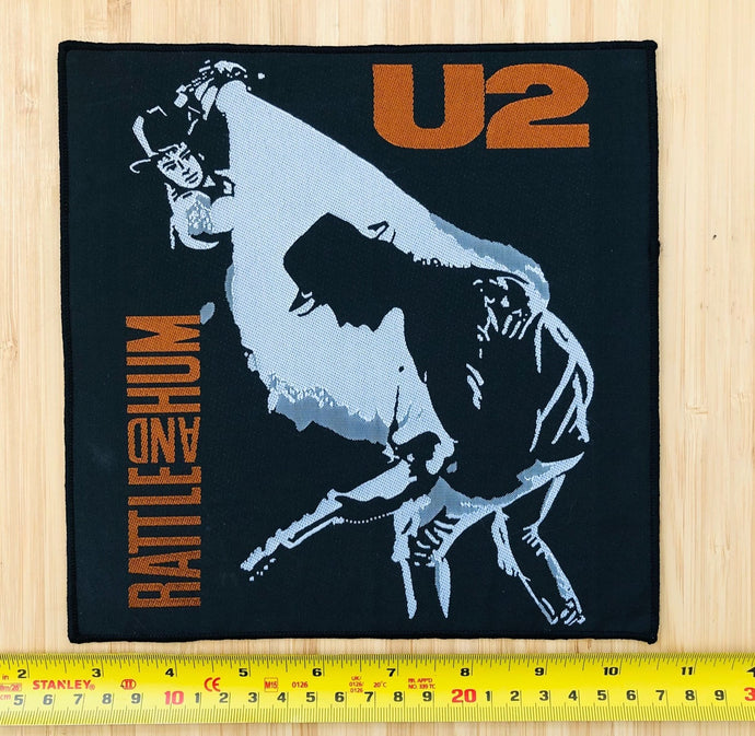 U2 Rattle And Hum Vintage Back Patch