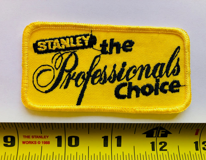 Stanley Tools Vintage Patch
