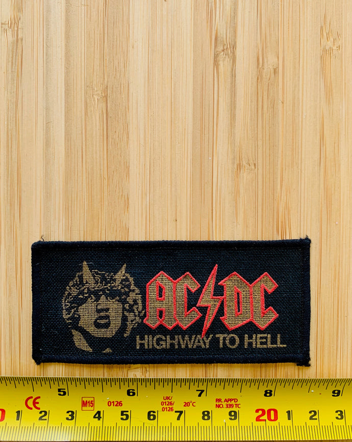 AC/DC Highway To Hell Vintage Patch